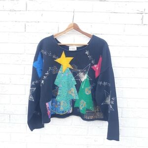 Vintage V.C. Torias Art To Wear Pullover Sweater